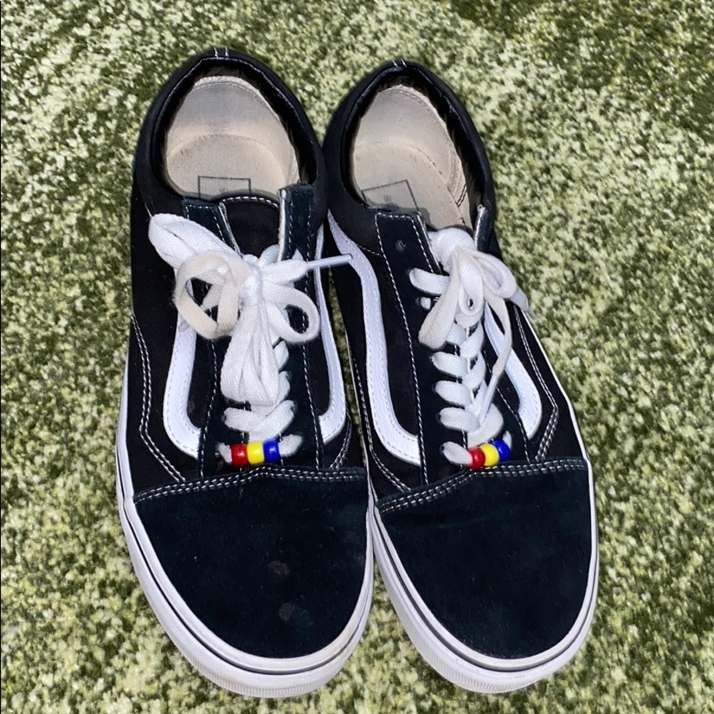 Vans (can take off beads/ change them)